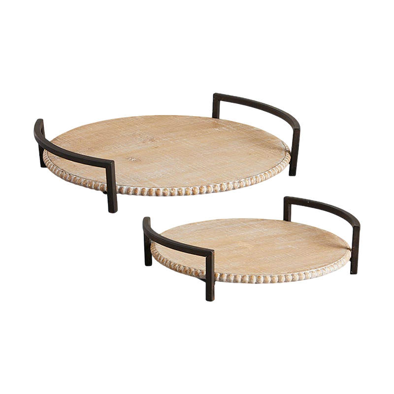 WOODEDN TRAY/FRUIT TRAY - 095