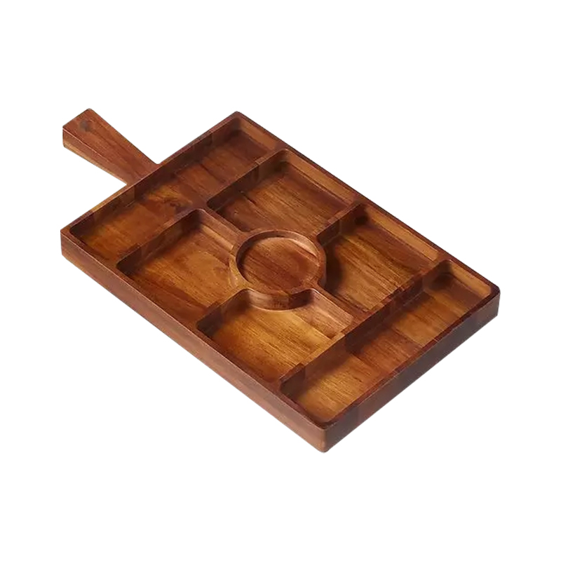 WOODEDN TRAY/FRUIT TRAY - 087