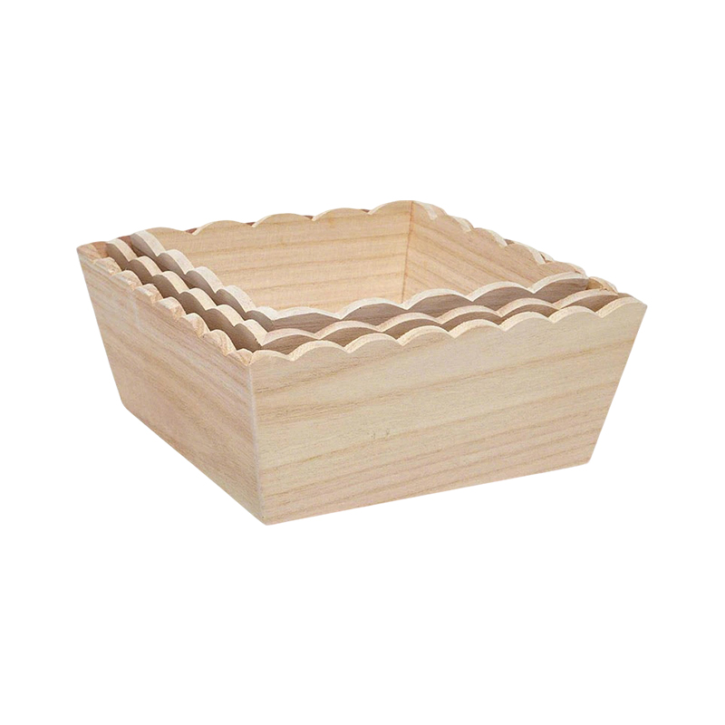WOODEDN TRAY/FRUIT TRAY - 093