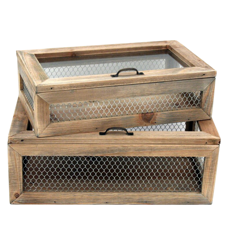 WOODEN STORAGE BOX -  003