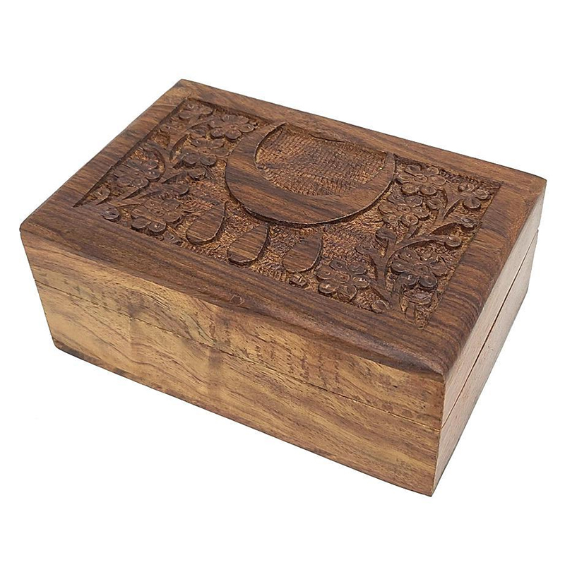 WOODEN STORAGE BOX - 504