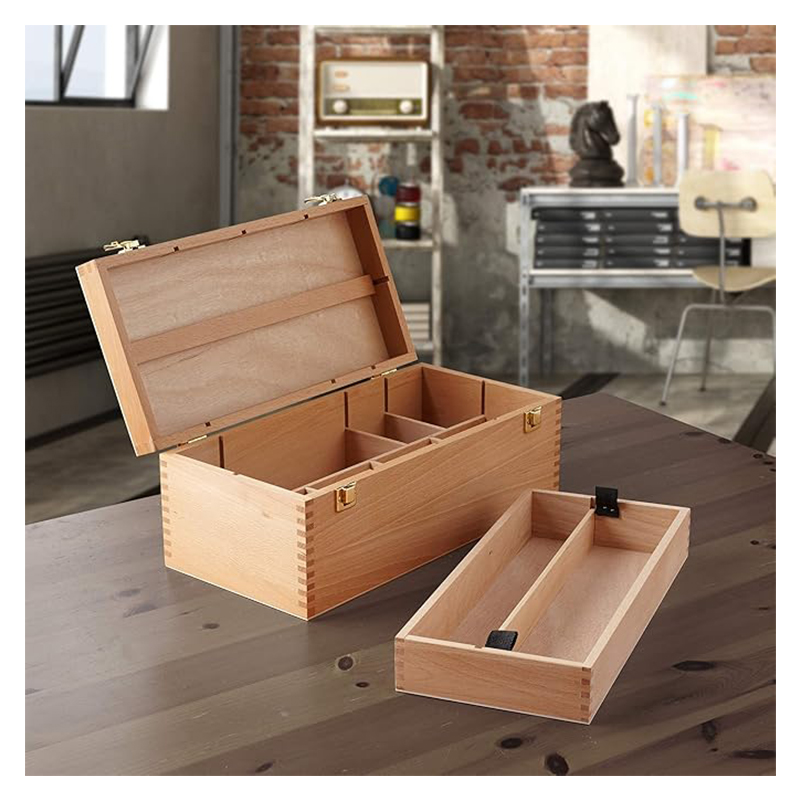 WOODEN STORAGE BOX - 549