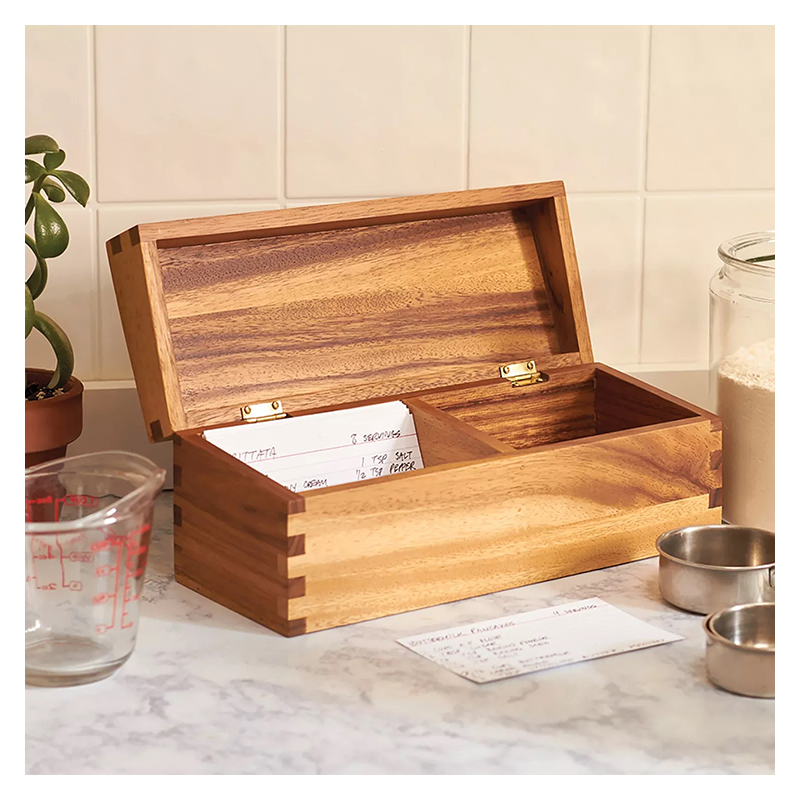 WOODEN STORAGE BOX - 523