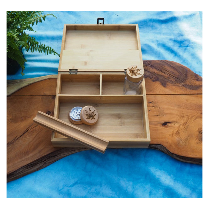 WOODEN STORAGE BOX -524