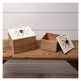 WOODEN STORAGE BOX - 529