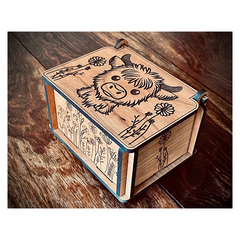 WOODEN STORAGE BOX - 530