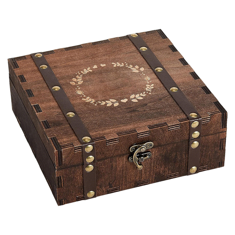 WOODEN STORAGE BOX - 476