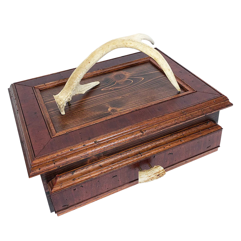 WOODEN STORAGE BOX - 477