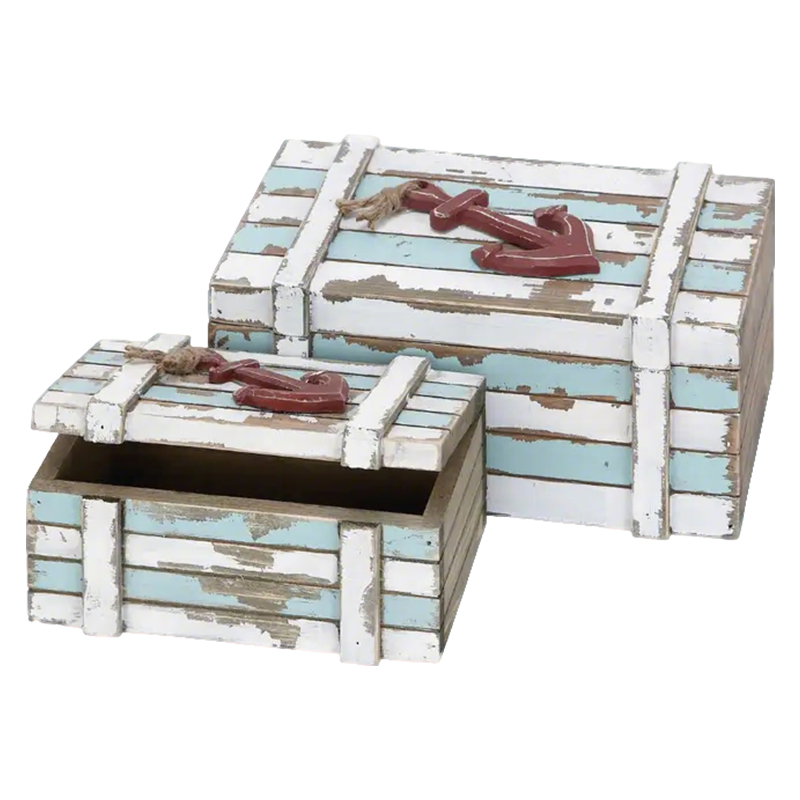 WOODEN STORAGE BOX - 483