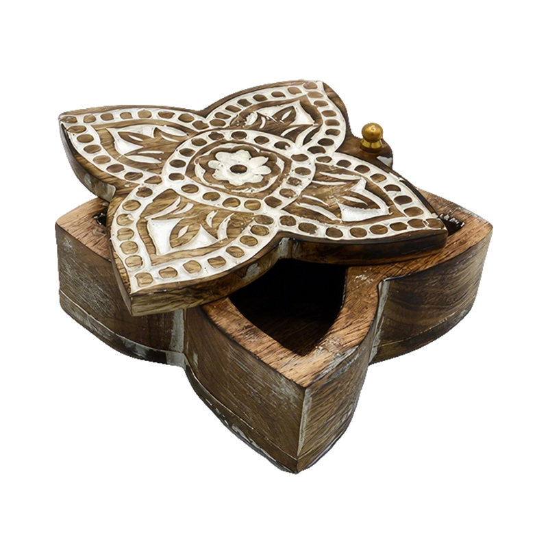WOODEN STORAGE BOX -  481