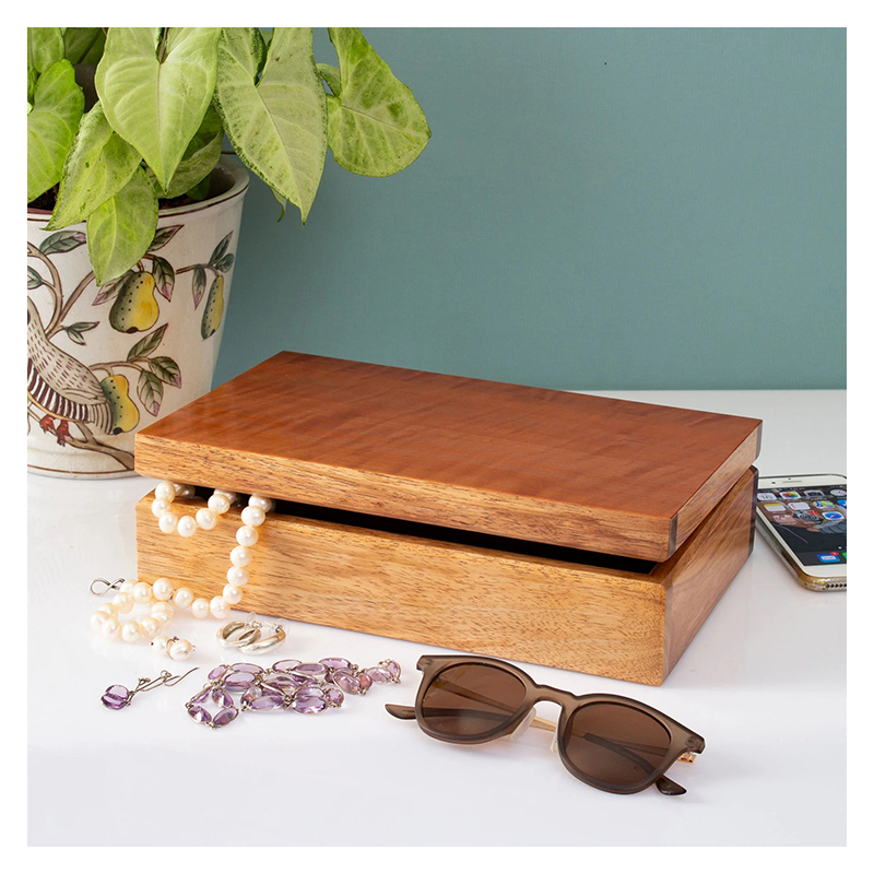 WOODEN STORAGE BOX -  537