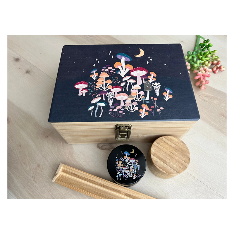 WOODEN STORAGE BOX - 541