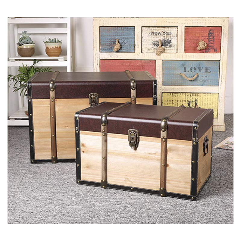 WOODEN STORAGE BOX -  544