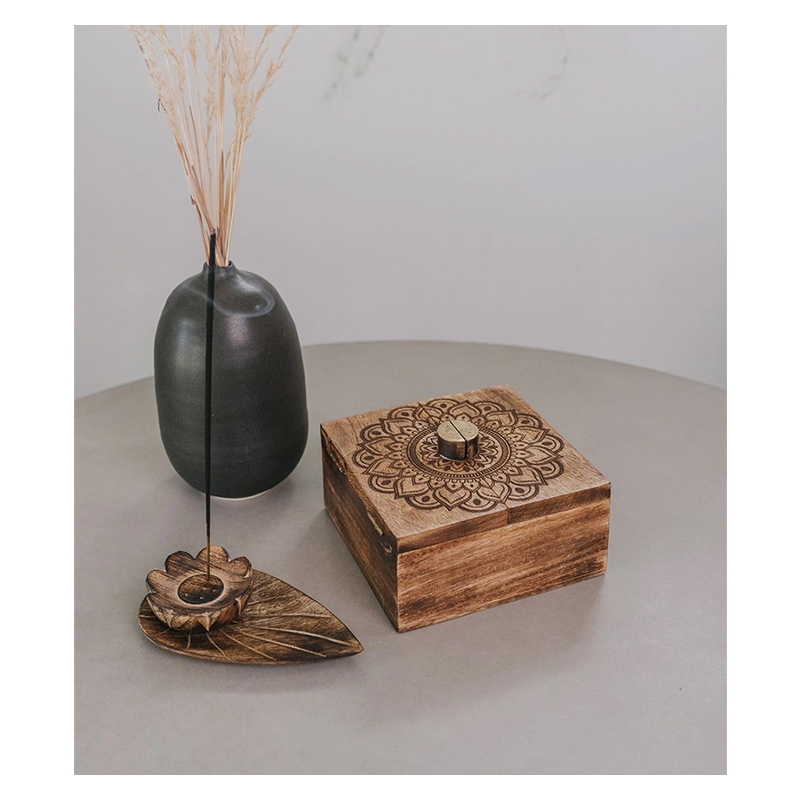 WOODEN STORAGE BOX - 538