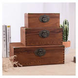 WOODEN STORAGE BOX - 545