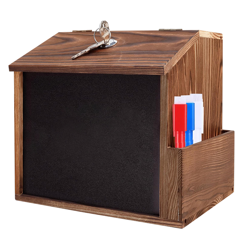 WOODEN STORAGE BOX - 498
