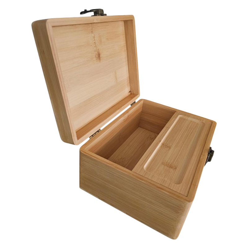 WOODEN STORAGE BOX - 038