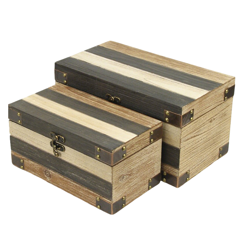 WOODEN STORAGE BOX - 045