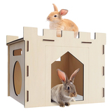 BUNNY HOUSE RABBIT HUTCH- 004