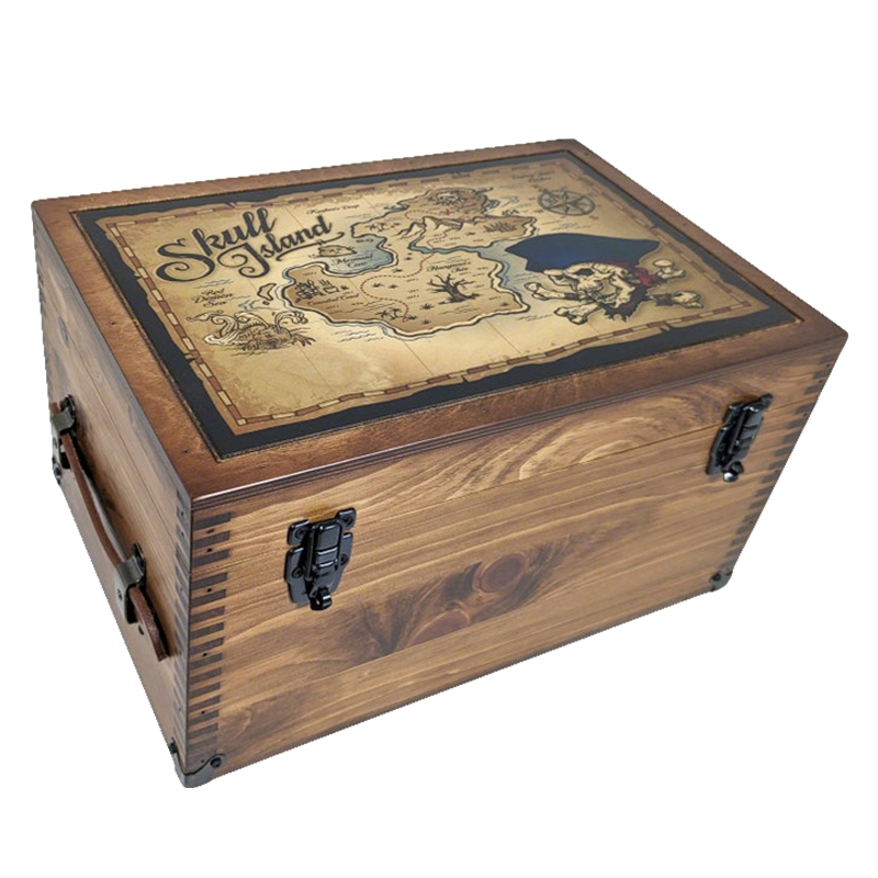 WOODEN STORAGE BOX - 075