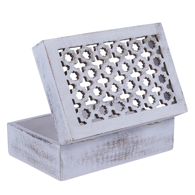 WOODEN STORAGE BOX - 068