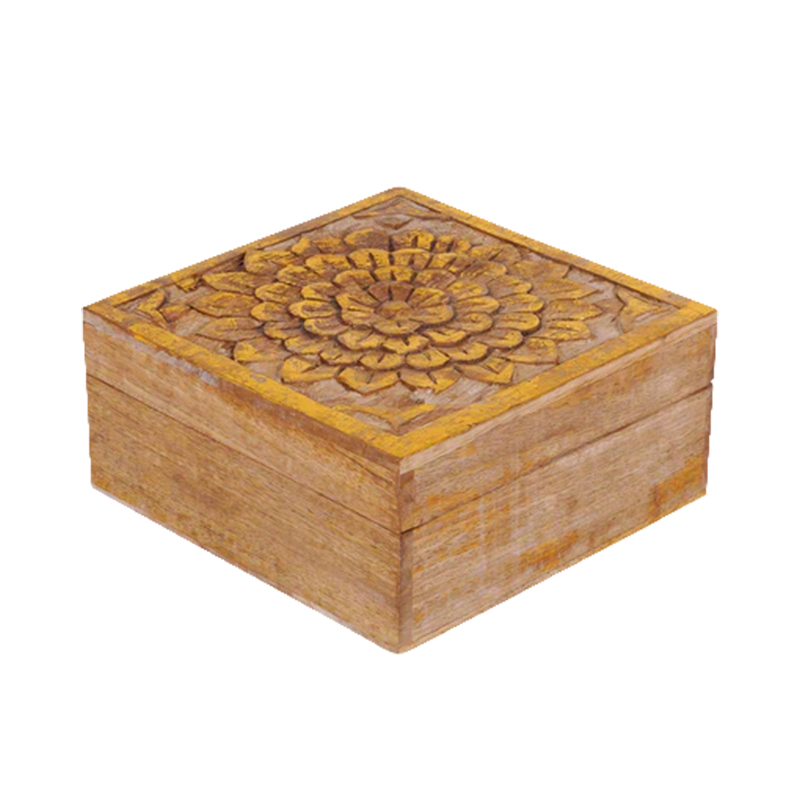 WOODEN STORAGE BOX - 298