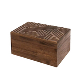 WOODEN STORAGE BOX -  261