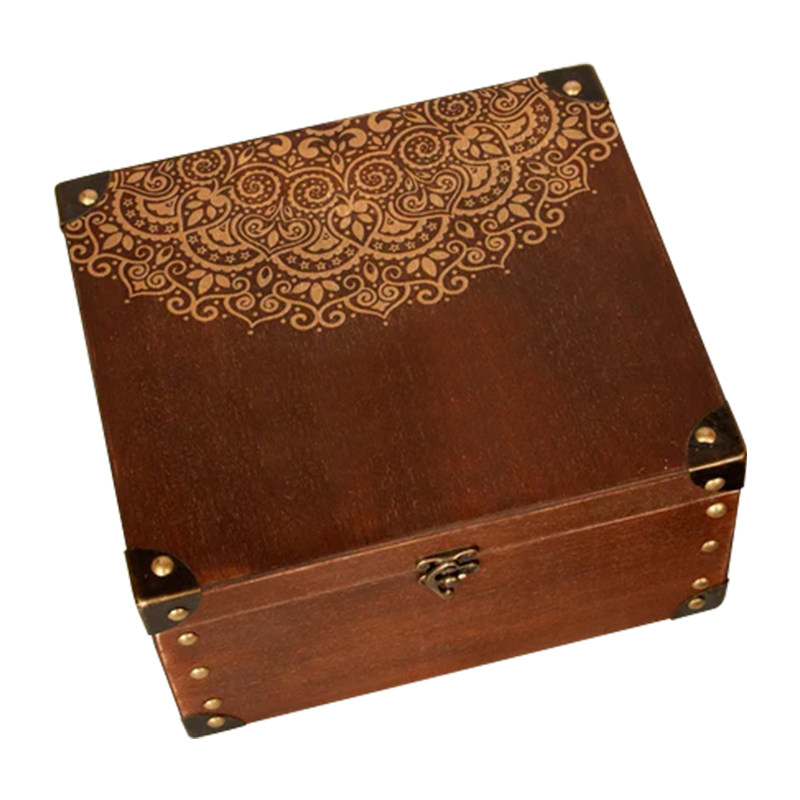 WOODEN STORAGE BOX - 274