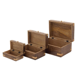 WOODEN STORAGE BOX - 057