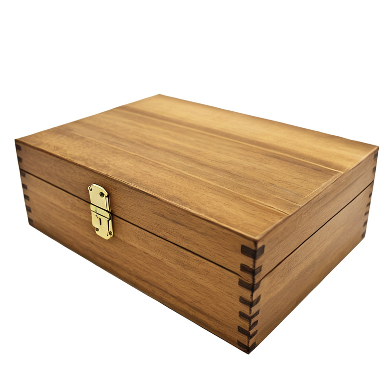 WOODEN STORAGE BOX - 065