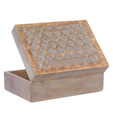 WOODEN STORAGE BOX - 064