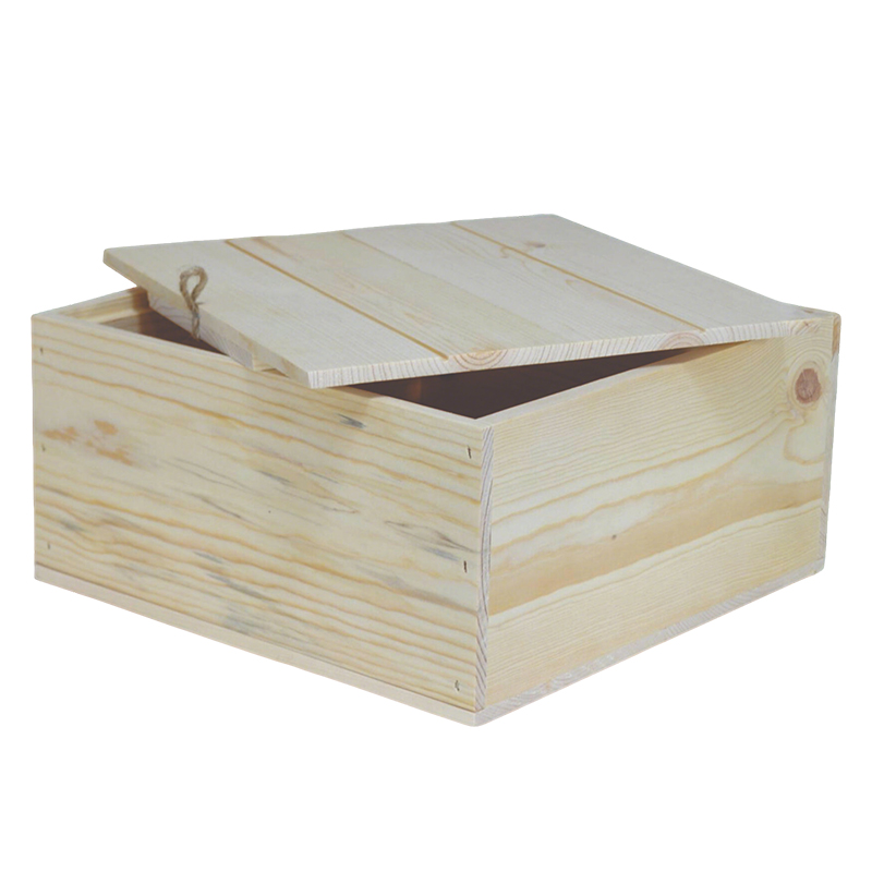 WOODEN STORAGE BOX -  058