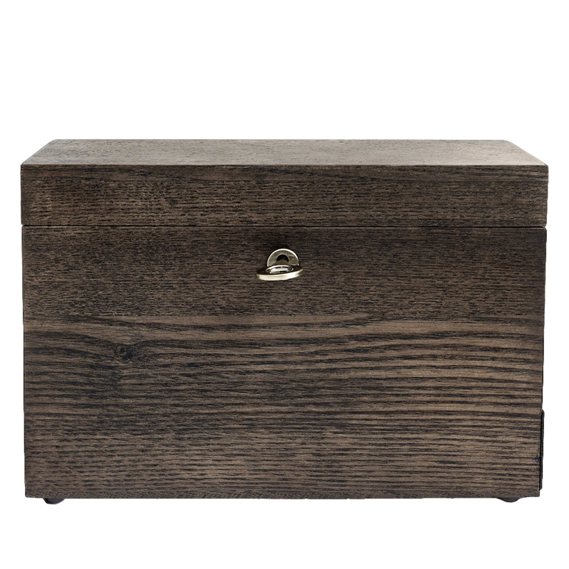 WOODEN STORAGE BOX - 063