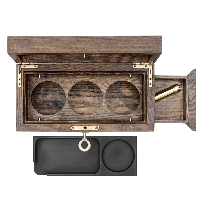 WOODEN STORAGE BOX - 059