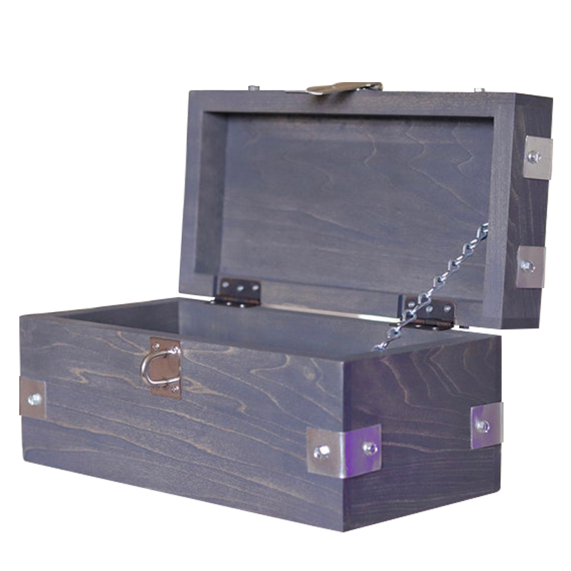 WOODEN STORAGE BOX -  061