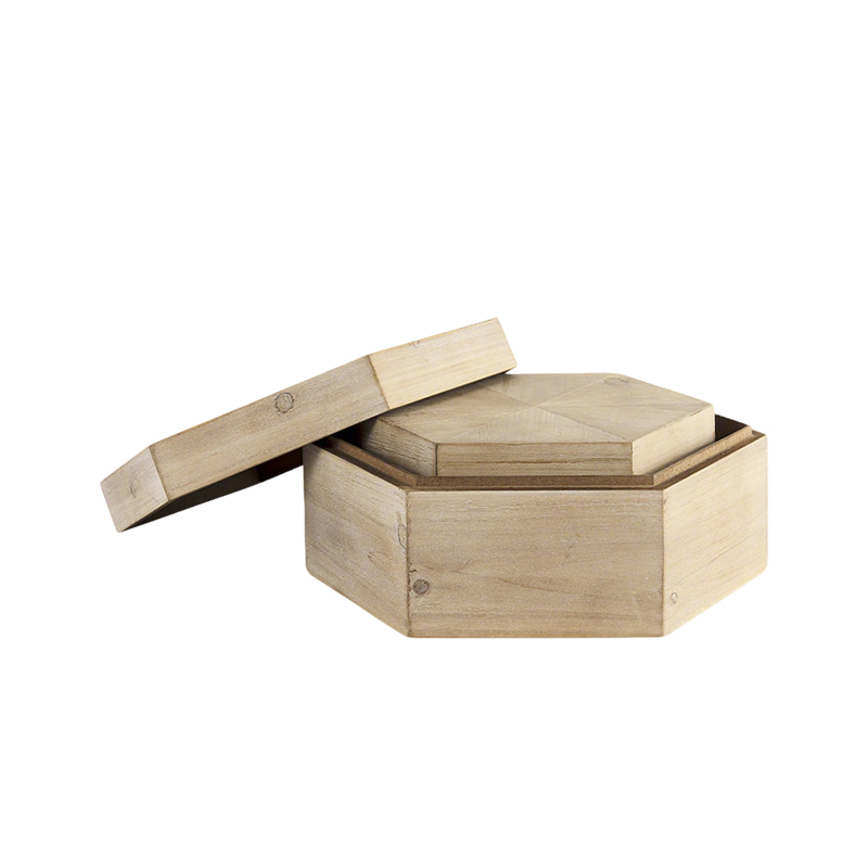 WOODEN STORAGE BOX - 291