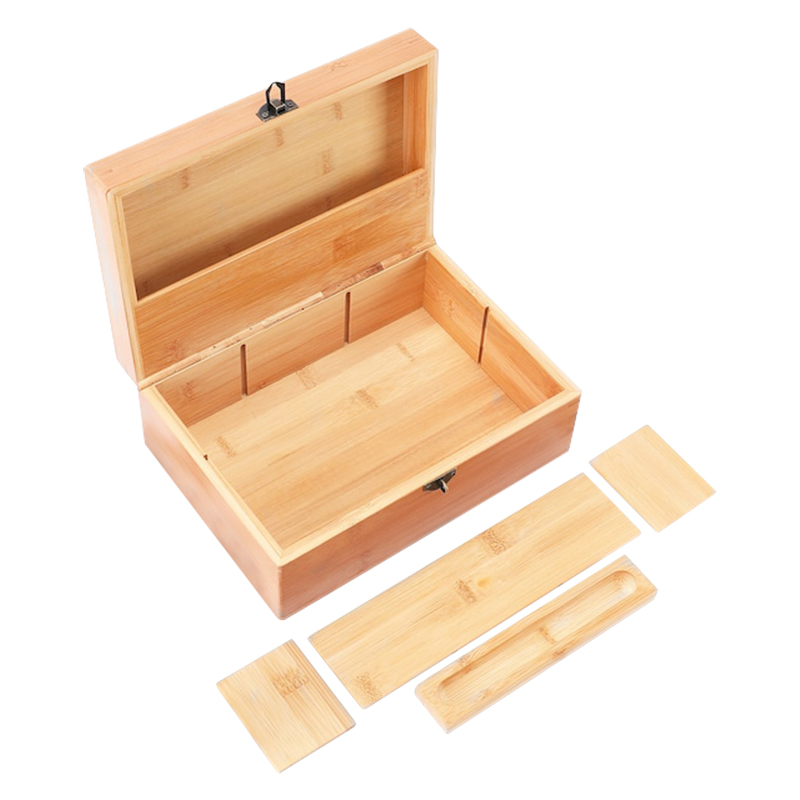 WOODEN STORAGE BOX - 287