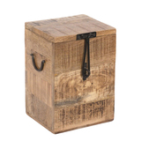 WOODEN STORAGE BOX - 082