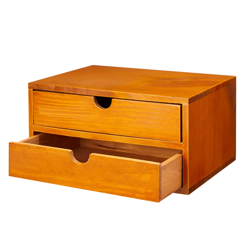 WOODEN STORAGE BOX -  078