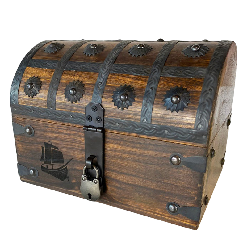 WOODEN STORAGE BOX -092