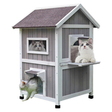 WOODEN CAT HOUSE- 002