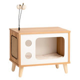 WOODEN CAT HOUSE- 001