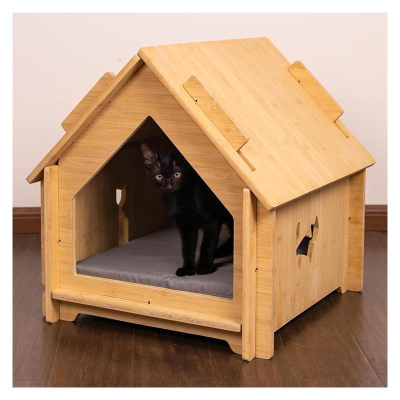 WOODEN CAT HOUSE-004