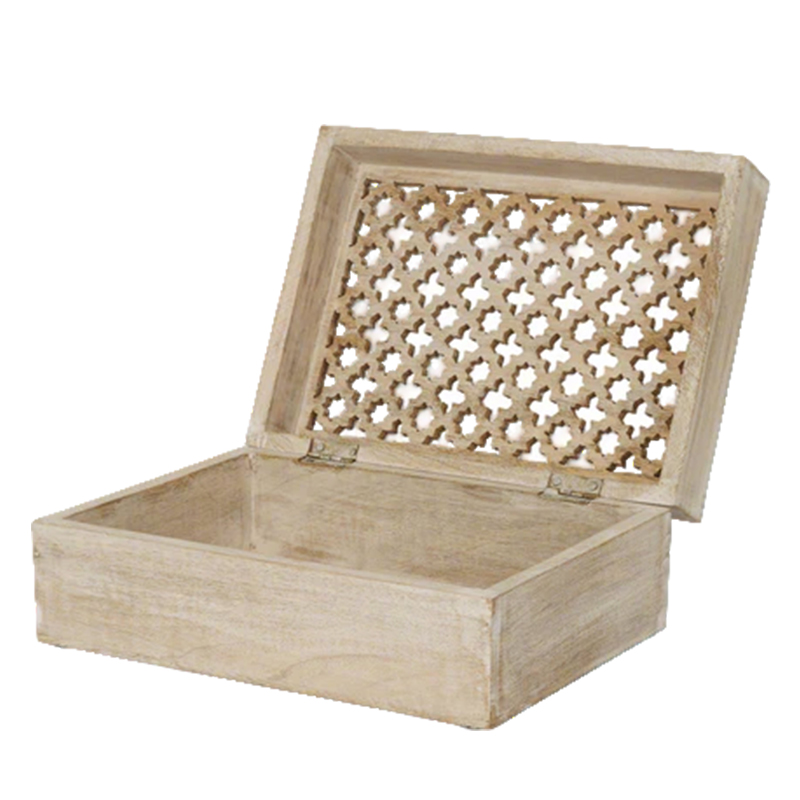 WOODEN STORAGE BOX - 557