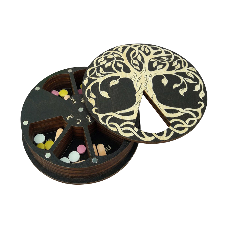 DAILY PILL ORGANIZER BOX DPOB-002