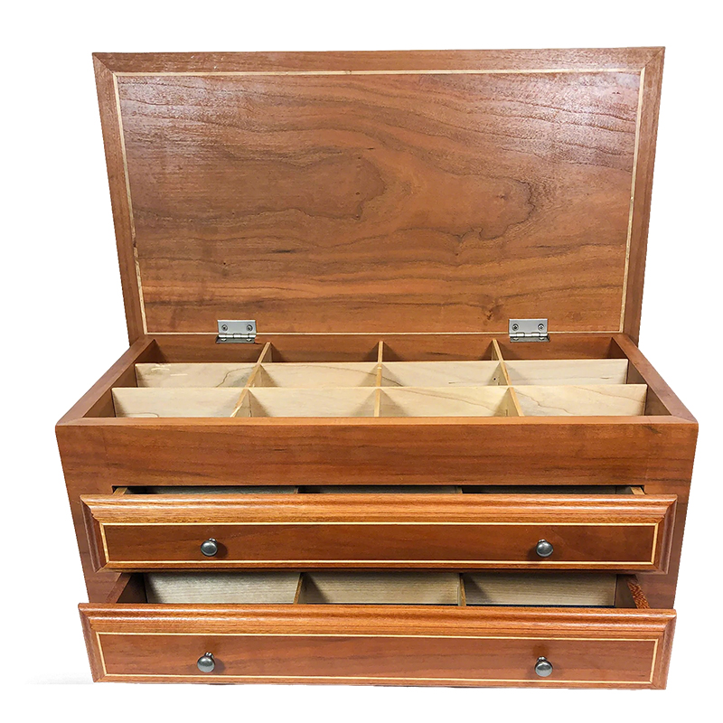 WOODEN STORAGE BOX - 586