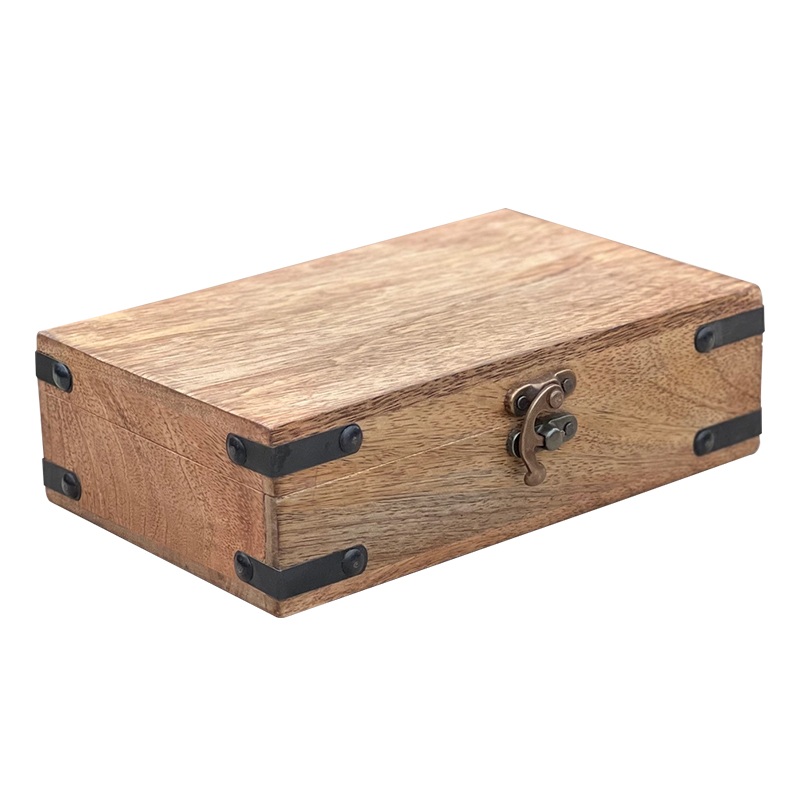 WOODEN STORAGE BOX - 583