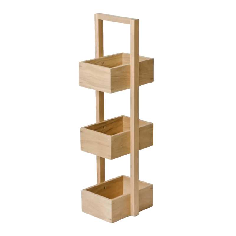 WOODEN CRATE WOODEN BASKET -  009