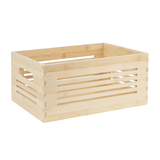 WOODEN CRATE WOODEN BASKET - 013