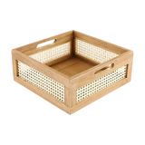 WOODEN CRATE WOODEN BASKET -  008